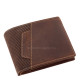 Мъжки портфейл GreenDeed в подаръчна кутия кафяво-тъмно кафяво GDG1021