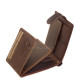 Pánska peňaženka GreenDeed v darčekovom balení hnedo-tmavo hnedá GDG1021/T
