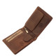 GreenDeed men's wallet in gift box brown-dark brown GDI1021