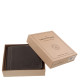 GreenDeed men's wallet in gift box black GDC1021