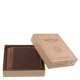 GreenDeed men's wallet in gift box dark brown-brown GDM1021