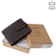 GreenDeed branded leather card holder with switch OPR30809/T