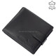 GreenDeed márkás elegáns bőr pénztárca fekete OPR08/T