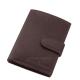 Puzdro na karty z pravej kože značky GreenDeed hnedé AGD2038/T