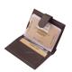 Puzdro na karty z pravej kože značky GreenDeed hnedé AGD2038/T