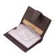 Puzdro na karty z pravej kože značky GreenDeed hnedé AGD2038/T