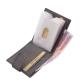 Pouzdro na karty z pravé kůže značky GreenDeed šedé AGD30809/T