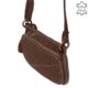 GreenDeed women's leather bag dark brown KMT4