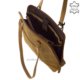 GreenDeed lædertaske til kvinder lys brun B0840