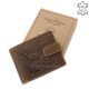 GreenDeed wallet with soccer pattern FOCI9641 / T brown