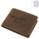 GreenDeed hunter wallet with equestrian pattern ALF1021