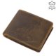 GreenDeed hunter wallet with mouflon pattern MUFLON1021 brown