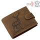 Portefeuille de chasse GreenDeed avec motif cerf AGA09/T