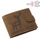 GreenDeed vadász pénztárca szarvas mintával AGA1021/T