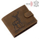 Portofel de vânătoare GreenDeed cu model de cerb AGA1027/T