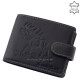 GreenDeed vadász pénztárca szarvas mintával fekete ASZ1021/T