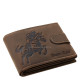 GreenDeed genuine leather men's wallet with horse pattern LOVA1021/T