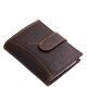 GreenDeed Echtleder-Kartenetui OP2038/T dunkelbraun