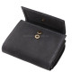 GreenDeed valódi bőr női pénztárca fekete NHN1509