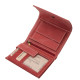 GreenDeed valódi bőr női pénztárca piros NHN1251