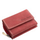 GreenDeed valódi bőr női pénztárca piros NHN36