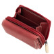 GreenDeed valódi bőr női pénztárca piros NHN36