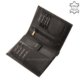 Podkladová peňaženka Corvo Bianco čierna CCS826