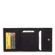 Framed women's leather wallet DG81 black
