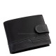 Malá kožená peněženka v dárkové krabičce černá SGG102/T