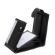 Mala usnjena denarnica v darilni škatli črna SGG102/T