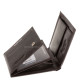 Kisméretű férfi pénztárca valódi bőrből díszdobozos GIULTIERI barna GBV102