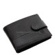 Kisméretű férfi pénztárca valódi bőrből díszdobozos GIULTIERI fekete GBV102/T