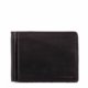 La Scala leather dollar wallet black C232