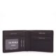 Мъжки портфейл от кожа La Scala, черен R7729