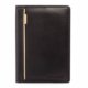 La Scala leather file holder black-beige 13/1069