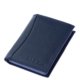 Genuine leather La Scala card holder AD2038 blue