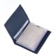 Genuine leather La Scala card holder AD2038 blue