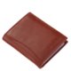 Genuine leather La Scala card holder AD2038 red