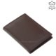 La Scala leather card holder ANG718 brown