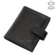La Scala leather card holder ANG718 / T black