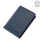 La Scala leather card holder blue 37924