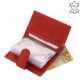 La Scala leather card holder red ACM08-RED