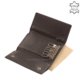La Scala genuine leather keychain AD1701 brown
