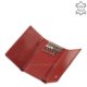 La Scala genuine leather keychain AD1701 red