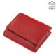 Kožená dámská peněženka La Scala DN11302 červená