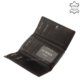 Skórzany portfel damski La Scala DN55020 czarny