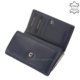 Kožená dámská peněženka La Scala DN55020 tmavě modrá