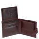 La Scala læderpung til mænd brun PC09 / T