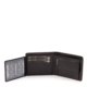 La Scala leren heren portemonnee zwart-beige 1144