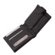 La Scala men's leather wallet black RFID CNA1027/T